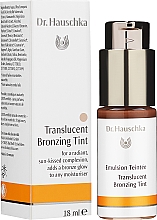 Тональний флюїд для обличчя - Dr. Hauschka Translucent Bronzing Tint — фото N2