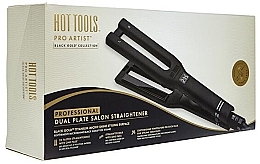 Выпрямитель для волос, черный - Hot Tools Pro Signature Dual Plate Straightener — фото N3
