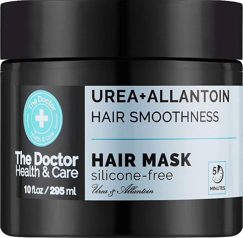 Маска для волосся "Гладкість волосся" - The Doctor Health & Care Urea + Allantoin Hair Smoothness Hair Mask
