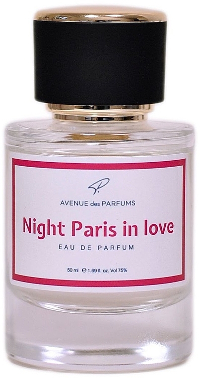 Avenue Des Parfums Night Paris In Love - Парфюмированная вода (тестер с крышечкой) — фото N1