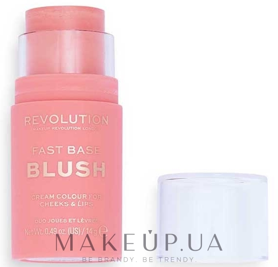 Румяна - Makeup Revolution Fast Base Blush Stick — фото Baby