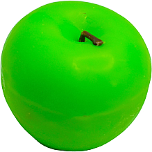 Декоративная свеча в форме зеленого яблока, в упаковке - AD  — фото N2