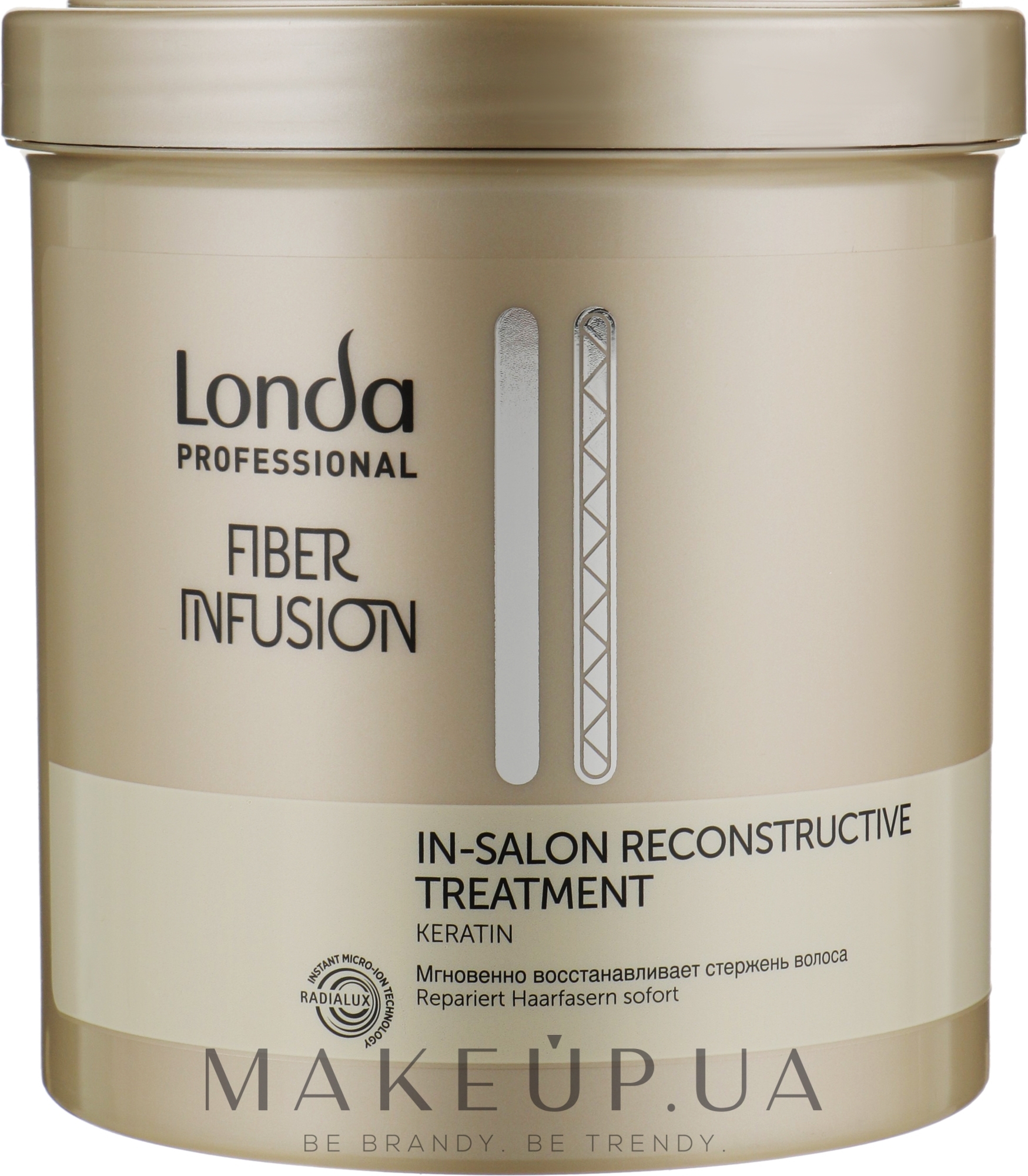 Відновлювальна маска для волосся - Londa Professional Fiber Infusion — фото 750ml