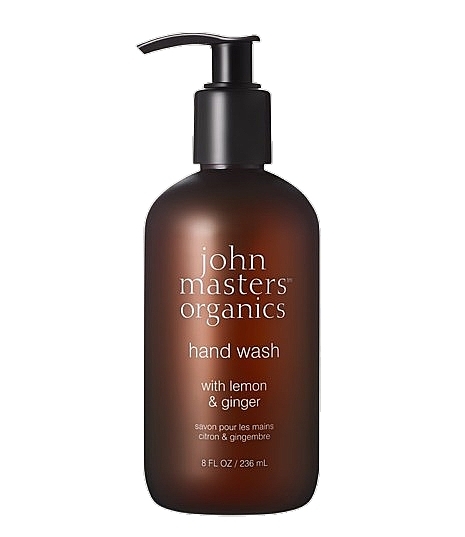 Рідке мило для рук "Лимон та імбир" - John Masters Organics Hand Wash with Lemon & Ginger — фото N1