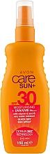 Водостійкий зволожувальний і захисний спрей-лосьйон - Avon Care Sun+ Spray — фото N1