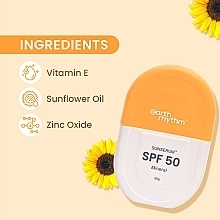 Минеральная солнцезащитная сыворотка с SPF 50 - Earth Rhythm Mineral Sunserum SPF 50 — фото N2