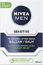 Набор - NIVEA MEN Sensitive Elegance (foam/200ml + af/sh/balm/100ml + deo/50ml + cr/75ml + bag) — фото N11