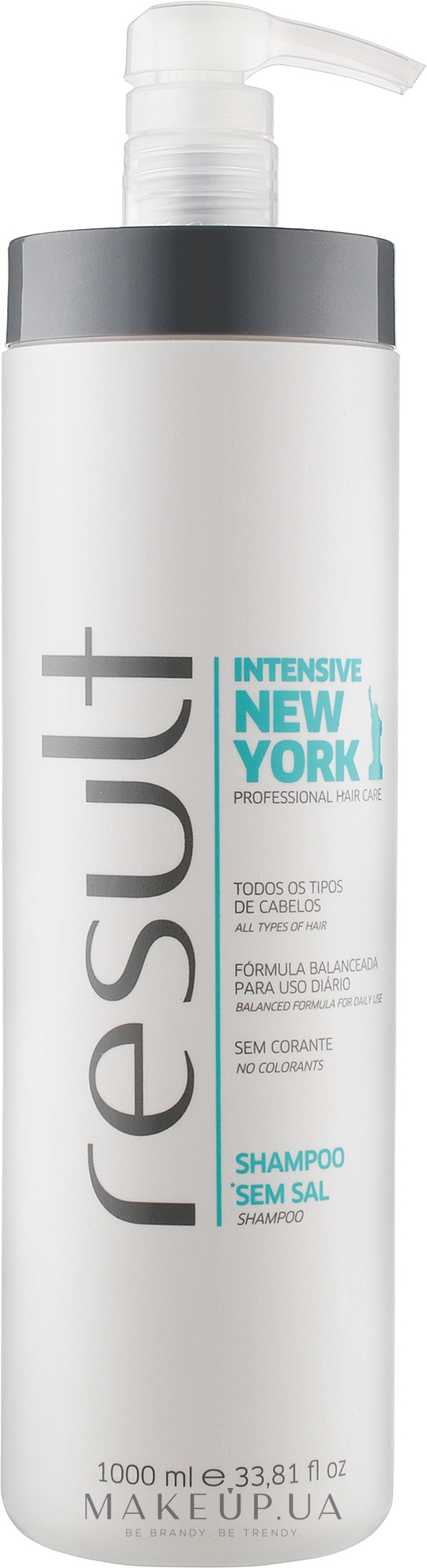 Шампунь для волос с кератином - Result Professional New York Intensive Shampoo — фото 1000ml