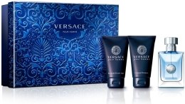 Духи, Парфюмерия, косметика Versace Pour Homme - Набор (edt 50ml + shm 50ml + sh/gel 50ml)