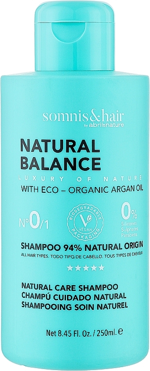 Шампунь для волос с 94% натуральных ингредиентов - Somnis & Hair Shampoo 94% Natural Origin — фото N1