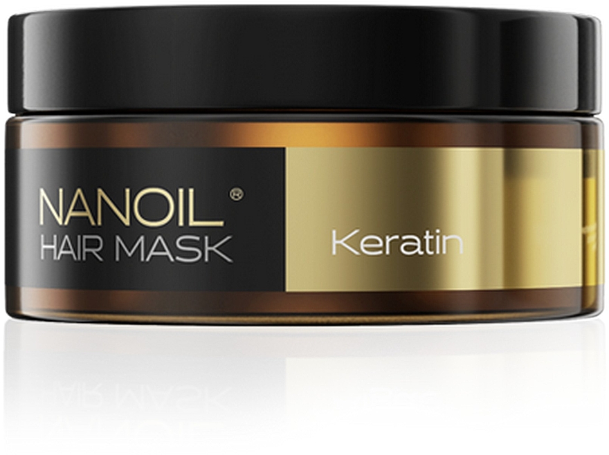 Маска для волос с кератином - Nanoil Keratin Hair Mask — фото N1