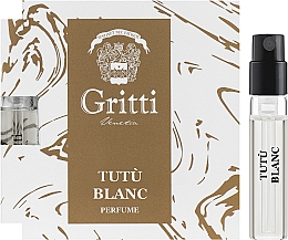 Dr. Gritti Tutu Blanc - Парфуми (пробник) — фото N1