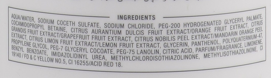 Шампунь "Відновлювальний", з екстрактом цитрусових - Oyster Cosmetics Sublime Fruit Citrus Shampoo — фото N3