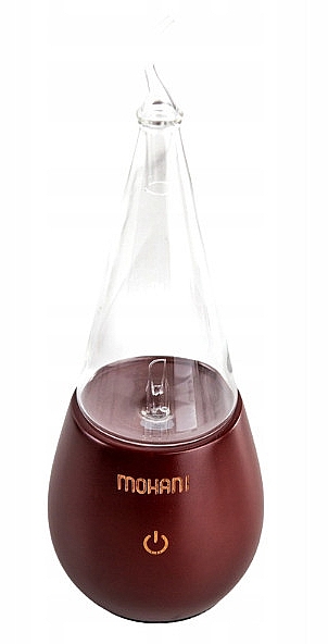 Розпилювач-дифузор ефірної олії, темне дерево, скляний конус - Mohani Nebulizer — фото N1
