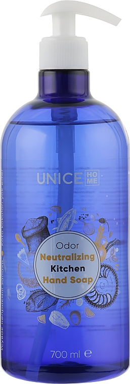 Кухонне рідке мило для рук - Unice Odor Neutralizing Kitchen Hand Soap — фото N1