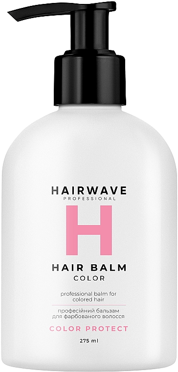 ПОДАРУНОК! Бальзам із захистом кольору для фарбованого волосся "Сolor Protect" - HAIRWAVE Balm Сolor Protect — фото N1