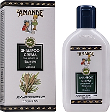 Кремовый шампунь для обьема - L'Amande Marseille Shampoo Crema — фото N2