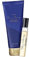 Духи, Парфюмерия, косметика Avon Far Away Beyond The Moon - Набор (parfum/mini/10ml + b/lot/150ml)