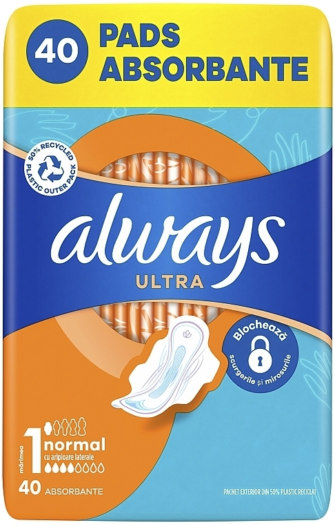 Гігієнічні прокладки, 40 шт. - Always Ultra Long — фото N2