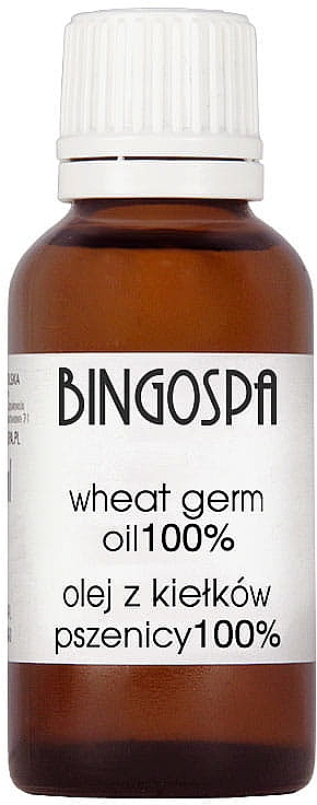 Масло зародышей пшеницы - BingoSpa Wheat Germ Oil 100% — фото N1