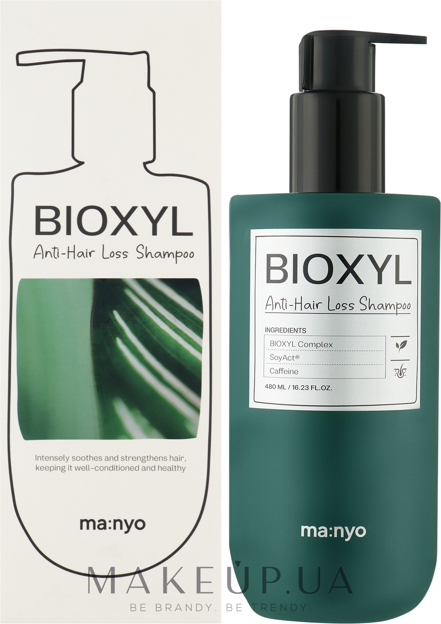 Шампунь против выпадения волос - Manyo Bioxyl Anti-Hair Loss Shampoo — фото 480ml