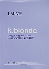 Духи, Парфюмерия, косметика Компактная обесцвечивающая крем-пудра - Lakme K.Blonde Compact Bleaching Powder Cream