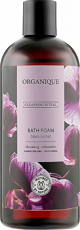 Пена для ванны "Черная орхидея" - Organique Bath Foam Black Orchid — фото N1