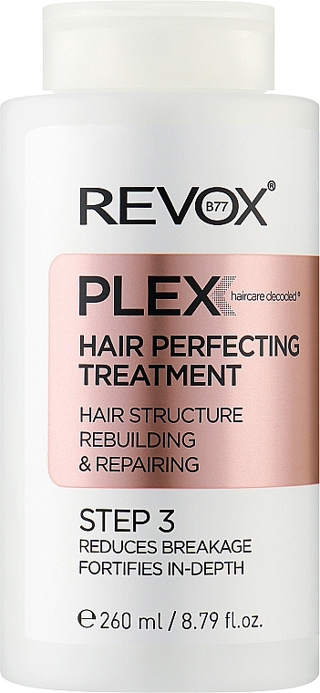 Средство для восстановления волос, шаг 3 - Revox B77 Plex Hair Perfecting Treatment STEP 3 — фото N1