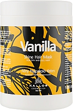 Маска для сухого волосся - Kallos Cosmetics Vanilla Shine Hair Mask — фото N3