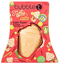 Бомбочка для ванны "Тоффи Латте" - Bubble T Toffee Latte Bath Fizzer — фото N1