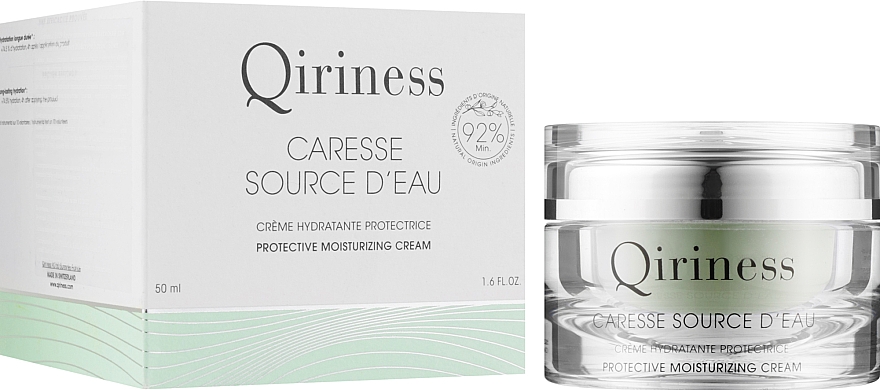 Интенсивно увлажняющий крем для лица - Qiriness Caresse Source d'Eau Protective Moisturizing Cream — фото N2