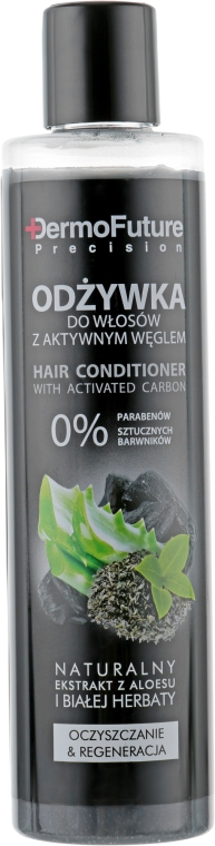 Кондиціонер для волосся, з активованим вугіллям - Dermo Future Hair Conditioner With Activated Carbon — фото N1