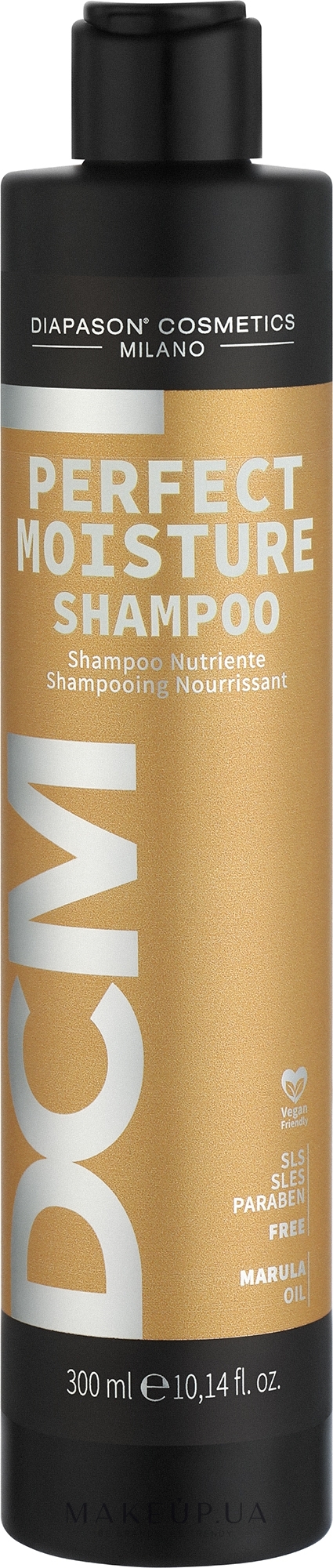 Зволожувальний шампунь для волосся - DCM Perfect Moisture Shampoo — фото 300ml