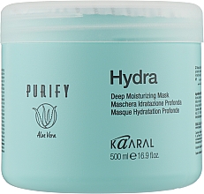 Парфумерія, косметика Маска для інтенсивного зволоження та живлення волосся - Kaaral Hydra Deep Moiturizing Mask