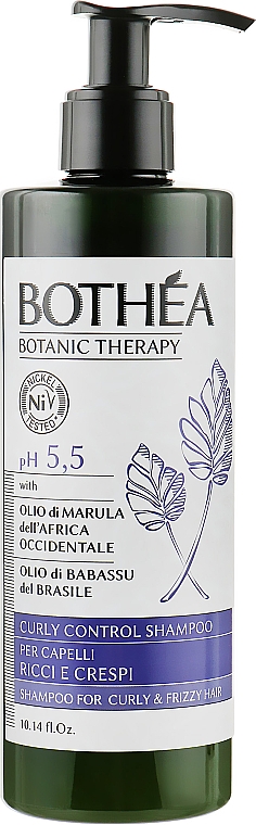 Шампунь для вьющихся волос - Bothea Botanic Therapy Curly Control Shampoo pH 5.5 — фото N1