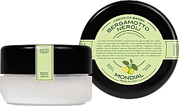 Парфумерія, косметика Крем для гоління "Plexi Bergamotto Neroli" - Mondial Shaving Cream Wooden Bowl