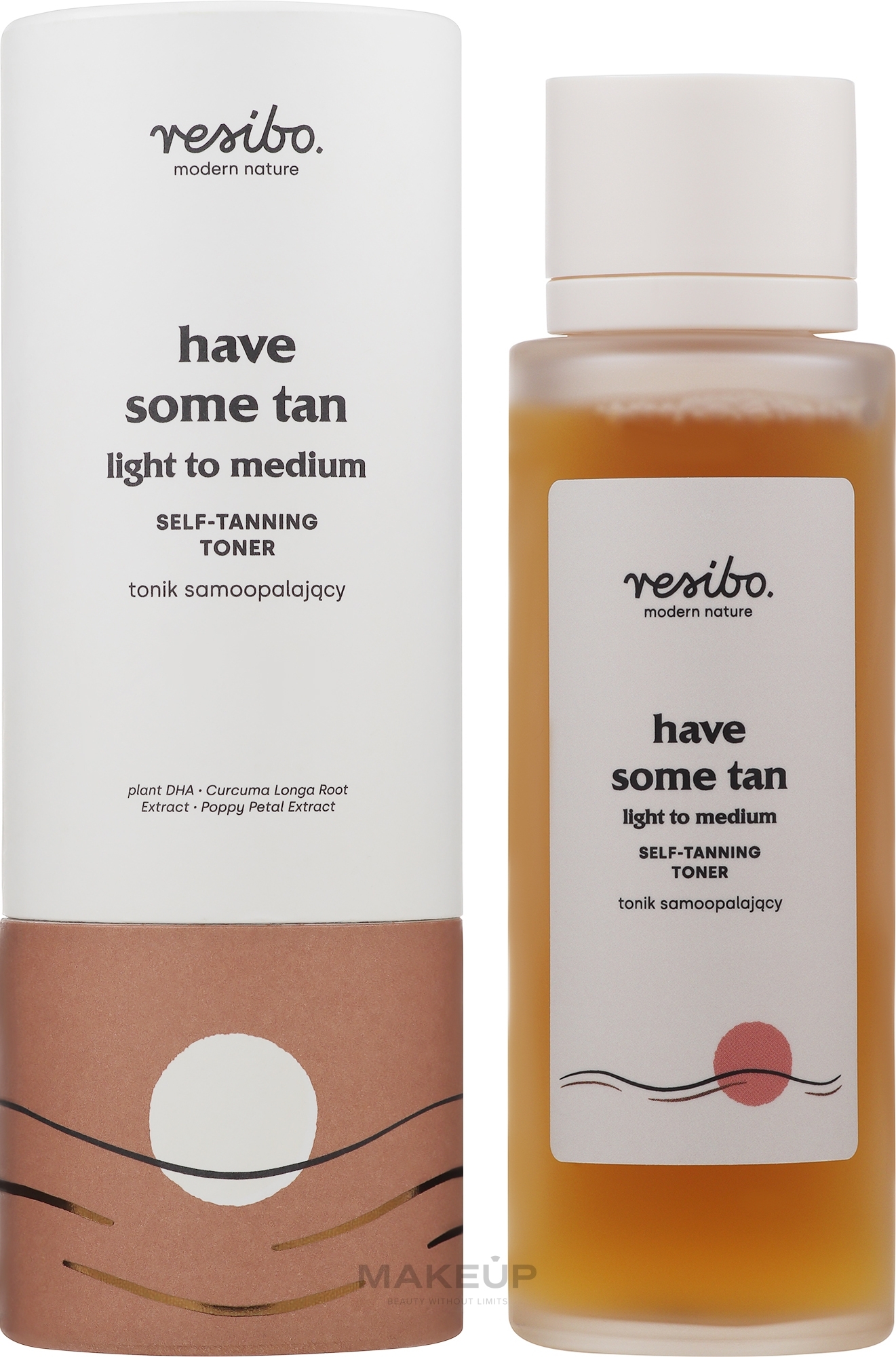 Натуральний тонік для автозасмаги - Resibo Have Some Tan! Natural Self-Tanning Toner — фото 100ml