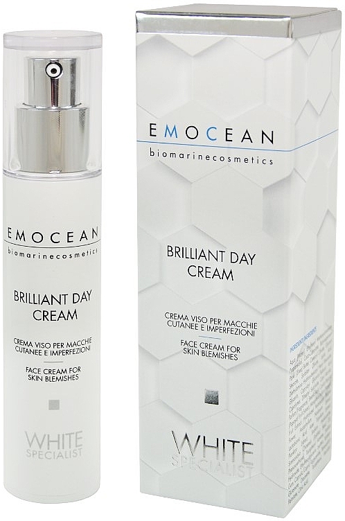 Дневной крем для лица от пятен и несовершенств - Emocean White Specialist Brilliant Day Cream — фото N2