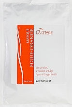 Парфумерія, косметика Альгінатна маска антивікова з екстрактами з ягід інжира та апельсину - La Grace Masque Figue-Orange