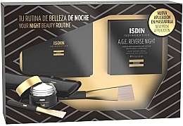 Духи, Парфюмерия, косметика Набор - Isdin Isdinceutics Age Night (f/cream/50ml + headband + brash)