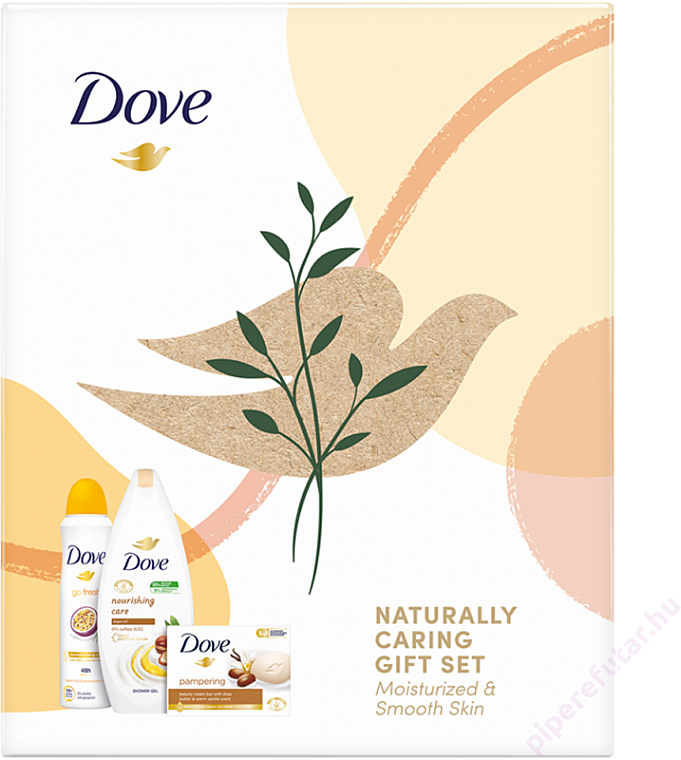 Набор - Dove (sh/gel/250ml + deo/spray/150ml + soap/90g) — фото N1