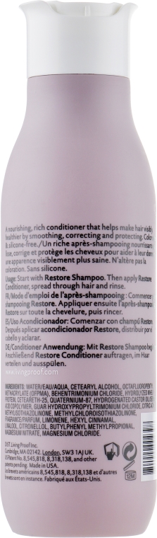 Відновлювальний кондиціонер для сухого чи пошкодженого волосся - Living Proof Restore Conditioner — фото N2