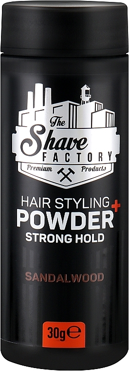 Пудра сильної фіксації - The Shave Factory Hair Styling Powder Sandalwood — фото N1