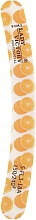 Пилка S-FL3-18A з наждачним напиленням, вигнута, "Апельсин" - Lady Victory — фото N1