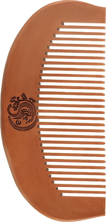 Гребінець CS356 для волосся, дерев'яний, овал - Cosmo Shop — фото N1