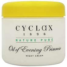 Парфумерія, косметика Нічний крем з олією примули вечірньої - Cyclax Nature Pure Oil Of Evening Primrose Night Cream