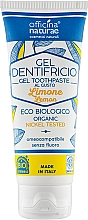 Духи, Парфюмерия, косметика Органическая зубная паста с лимоном - Officina Naturae Citrus Gel Toothpaste