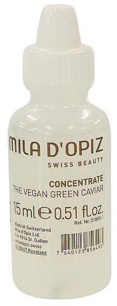 Концентрат для обличчя - Mila D’Opiz The Vegan Green Caviar Concentrate — фото N2