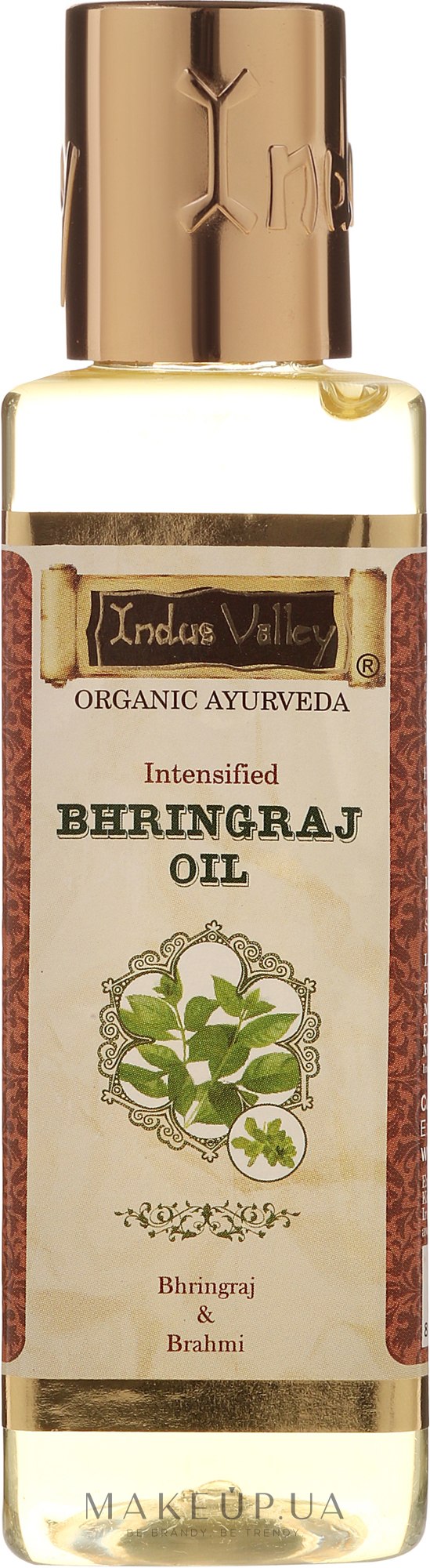 Трав'яна олія Bhringraj - Indus Valley Bio Organic — фото 100ml
