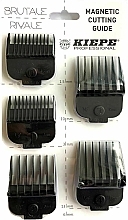 Набір насадок для машинки для стрижки, 5 шт. - Kiepe Magnetic Cutting Guide — фото N1